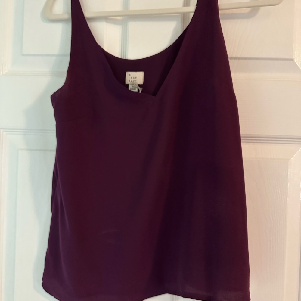 a new day Rich Plum Camisole Top